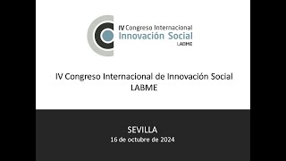 IV Congreso Internacional de Innovación Social LABME