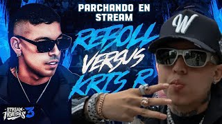 REBOLL333 ANTES DE LA PELEA CON KRIS R EN STREAM FIGHTERS 3 | WESTCOL #stream #viralvideo #west