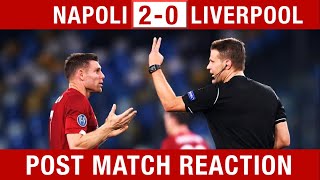 "VAR IS USELESS!" Napoli 2-0 Liverpool Fan Reaction #NAPLIV