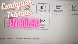 Cómo tramitar Bolsa Sanidad gva Comunidad Valenciana / Registro, activar, ver puntos