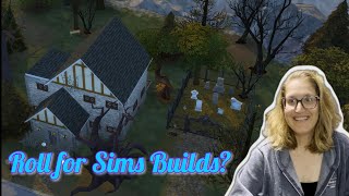 I’m Making a Random Halloween House for my Sims using DICE! (Part One)