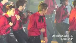 [Fancam] 131225 SMTOWN Week - Christmas Day (EXO Kris focus)