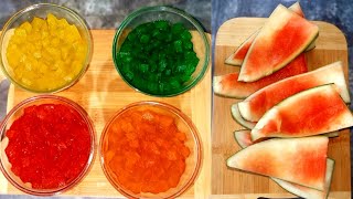 Homemade Tutti fruity recipe with watermelon | Watermelon Tutti Fruity at Home | Flavours Touch