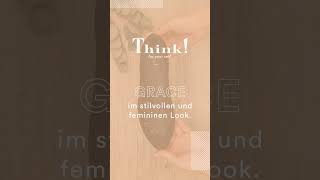 Für alle, die es eleganter mögen: GRACE 😍🖤 #thinkschuhe #thinkshoes #shorts