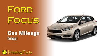 Ford Focus gas mileage (mpg)