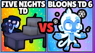 COMPARING FNTD UNITS AGAINST BTD6 UNITS!