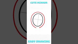 Cute mirror drawing for kids #cutedraws #drawingtutorials