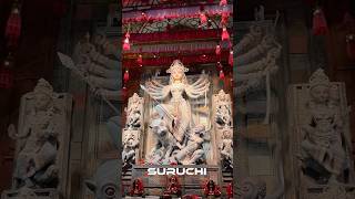 Just Feel The Spiritual Vibe | Suruchi Sangha | #pandalhopping #durgapuja2024 #maadurga #suruchi