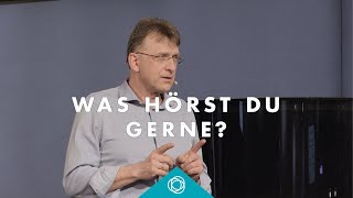 Was hörst du gerne? · Matthias C. Wolff · Elim Kirche Hamburg