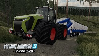 Claas Xerion 12 650 - The Most Powerful Tractor From Farming Simulator 25 | FS22 Mod