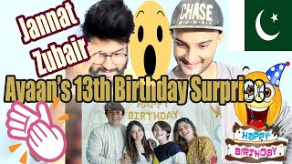 Pakistani Boys React | Ayaan’s 13th Birthday Surprise | Jannat Zubair Rahmani