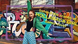 Hollaback Girl Dance Cover Behind the Scenes//Andree Bonifacio