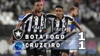 Botafogo 1 x 1 Cruzeiro (HD) Melhores Momentos e Gols  Brasileirão 05/09/2018