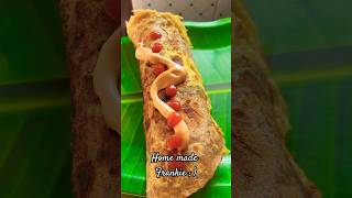 Home Made Chicken Frankie roll|Country chicken Frankie roll|#Shorts