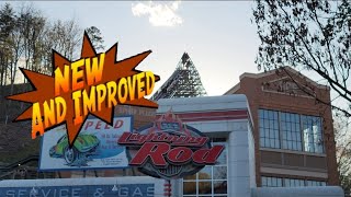 New Lightning Rod - Off Ride Footage - New Steel Track - Dollywood 2021