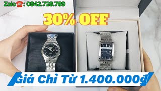 [ SALE OFF 30% ] - TRI ÂN KHÁCH HÀNG SHOP CHƠI LỚN GIẢM GIÁ CỰC SỐC MÃ SEIKO 5 & CITIZEN