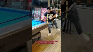 Jeff de Luna Power Break Slow-Mo Sequence #billiardclub #billiardindonesia #jeffdeluna #breakshot