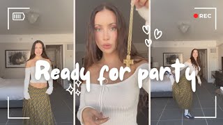 PARTY-READY IN WHITE! Get Ready with Me: Outfit, Makeup & Hair Tutorial