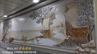 КАК СДЕЛАТЬ БАРЕЛЬЕФСКУЮ СКУЛЬПТУРУ _ #DECORATIVE ART PLAY ЧАСТЬ 11