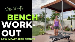 15 Min  Step or Bench Workout