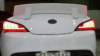 Jun-Fitted Genesis coupe Rear Light tuning