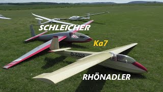 Schleicher Ka7 im F-Schlepp mit einer Do27 von Paritech