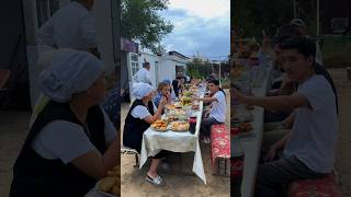 Waiting for guests in the yard in Kazakhstan in the fresh air /Таза ауада,Құда күтудеміз/12.08.2024