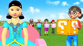 Scary Teacher 3D vs Squid Game 2 The Best Troll DOLL Game Nice or Error 5 Times Challenge