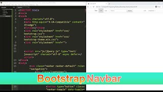 How To Install & Using Bootstrap Navbar