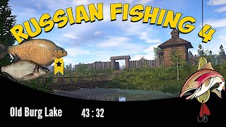 Russian Fishing 4 - Old Burg Lake - Bream - Trophy - Jezioro Stary gród