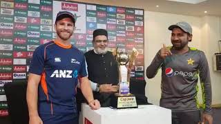 Pakistan vs New Zealand ODI Series Trophy