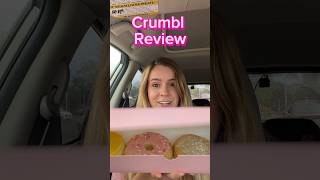 Crumbl cookie Review #ytshorts #crumblcookies #cookie