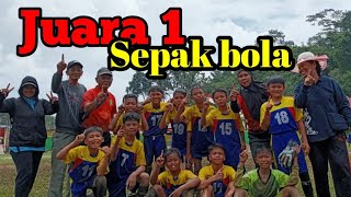 SDN 012 Loa Janan berhasil merebut juara pertama sepak bola tingkat sekolah dasar