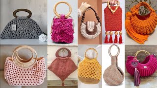 Flagrant Crochet Handle Bag || Handle Bag Super Neat || Crochet Bag For Beginner || Boho Chic Bag