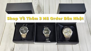 [ Giá Tốt ] Shop Mới Order Bên Nhật 3 Mẫu Đồng Hồ Bên Nhật Citizen, Seiko Lướt Cực Đẹp