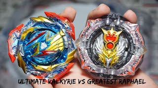 Beyblade Burst Ultimate Valkyrie Vs Greatest Raphael