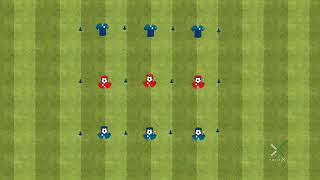 Fast Passing Soccer Drill