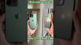 #iphone13green #iphone13minigreen #iphone13progreen