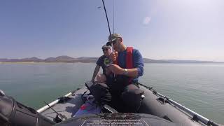 SIB Fishing - Shark fishing with my Bass rod from my SIB