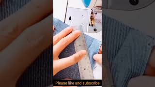 How to sew perfect corner  /#sewing #sewingtipsandtricks #basicsewingforbeginners#basicsewing#short