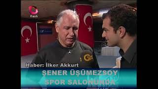 ŞENER ÜŞÜMEZSOY SPOR SALONUNDA - HABER İLKER AKKURT -         TARİH: 20.08.2002