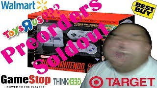 Snes Classic Edition Preorders Sellout fast (Salty Rant)