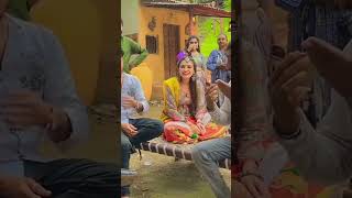 Rakesh Barot kajal ben sathe song suting mojjj ❤️ #viral