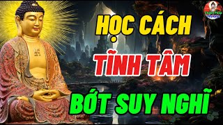 Học Cách Tĩnh Tâm Bớt Suy Nghĩ - Tâm Bớt Nghĩ Thì Cuộc Sống Mới An Vui Và Hạnh Phúc