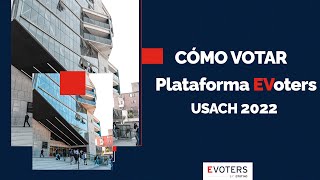 Cómo votar - Elecciones de Autoridades USACH