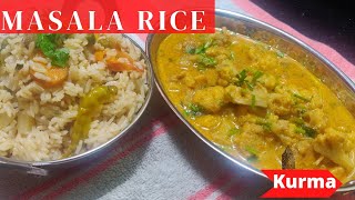 Masala Rice With Kurma