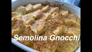 Italian Semolina Gnocchi Recipe