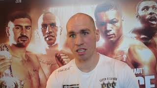 Stephen Simmons: The British title doesn't mean much to me, making history does