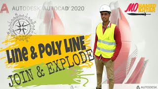 استخدام امر join$ Explode & polyline $ Line