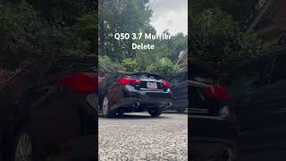 2014 Q50 VQ37VHR Muffler Delete